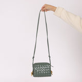 Bottega Veneta Mini Loop Intrecciato Polished Leather Camera Bag - FashioNica