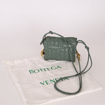 Bottega Veneta Mini Loop Intrecciato Polished Leather Camera Bag - FashioNica
