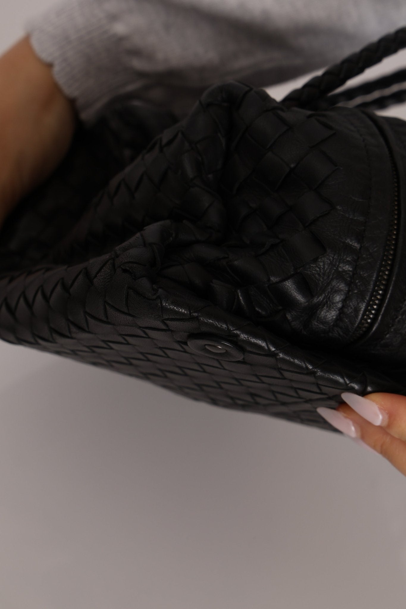 Bottega Veneta Nappa Intrecciato Vintage Tokyo Pochette - FashioNica