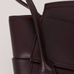 Bottega Veneta Prune Maxi Intrecciato Arco Flap - FashioNica