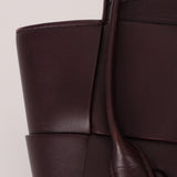 Bottega Veneta Prune Maxi Intrecciato Arco Flap - FashioNica