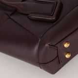 Bottega Veneta Prune Maxi Intrecciato Arco Flap - FashioNica