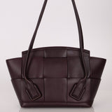 Bottega Veneta Prune Maxi Intrecciato Arco Flap - FashioNica
