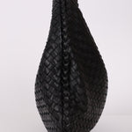 Bottega Veneta Small Intrecciato Black Hobo - FashioNica