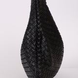 Bottega Veneta Small Intrecciato Black Hobo - FashioNica