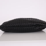 Bottega Veneta Small Intrecciato Black Hobo - FashioNica