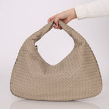 Bottega Veneta Stone Intrecciato Medium Hobo - FashioNica