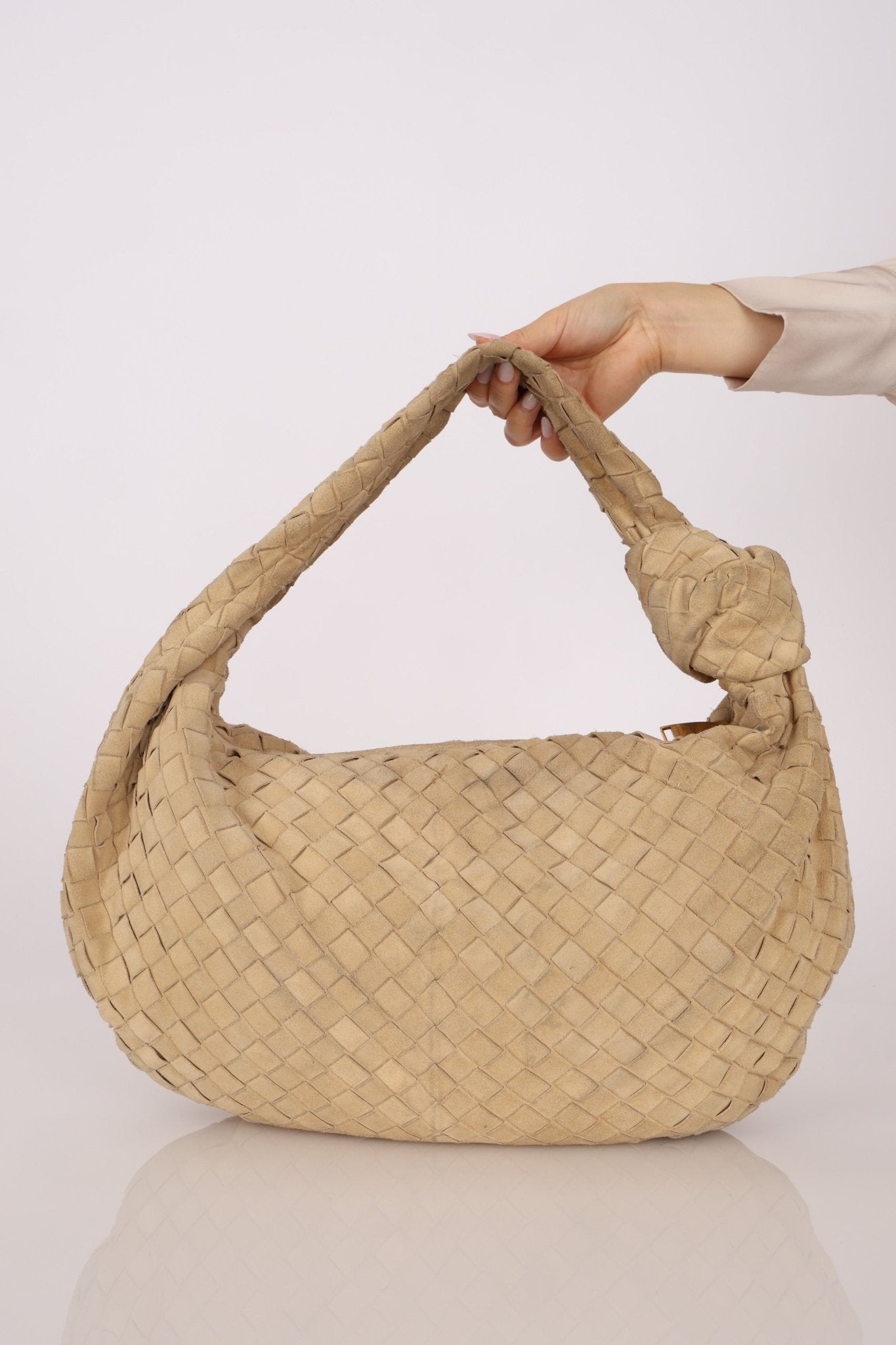 Bottega Veneta Suede Large Jodie - FashioNica