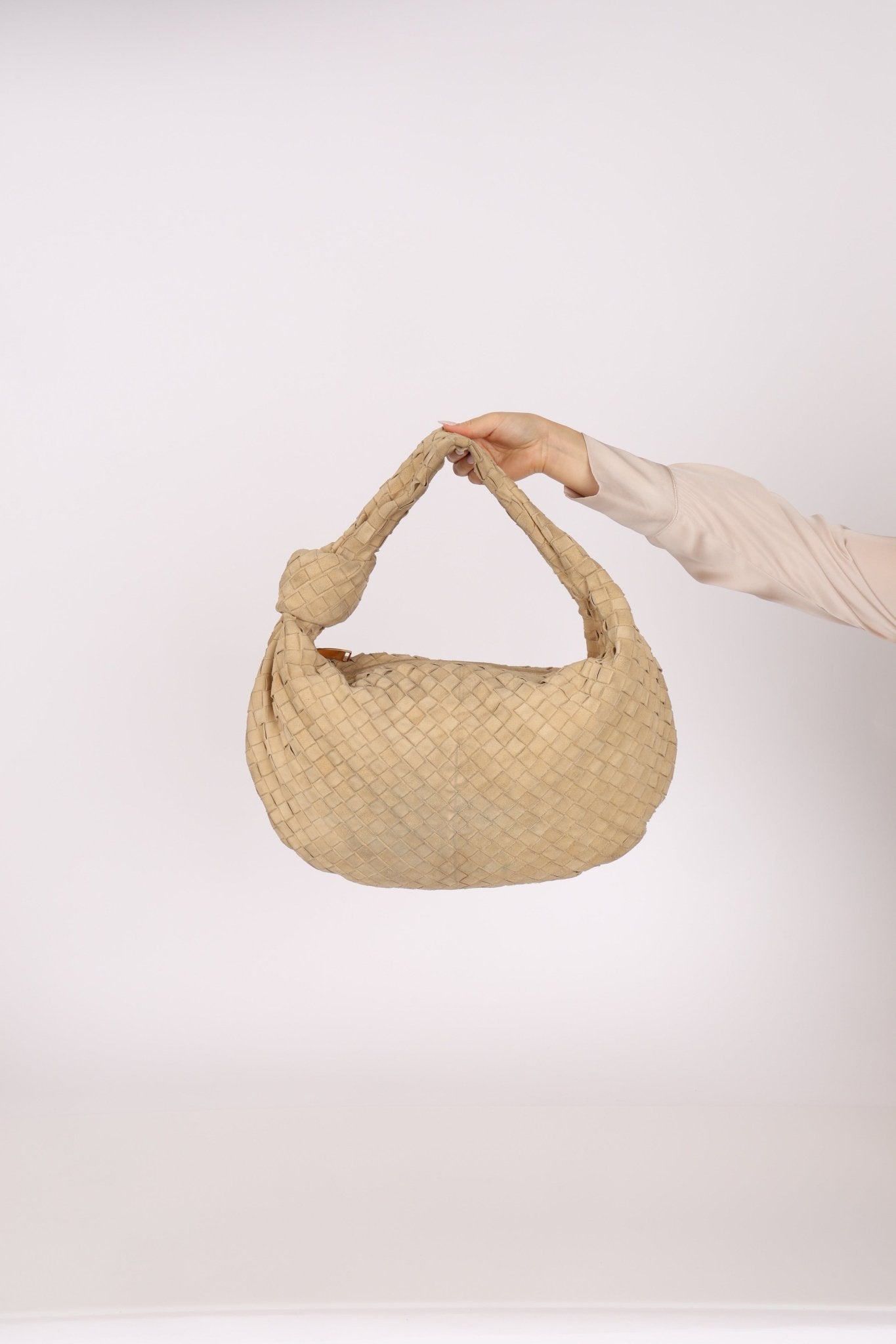 Bottega Veneta Suede Large Jodie - FashioNica