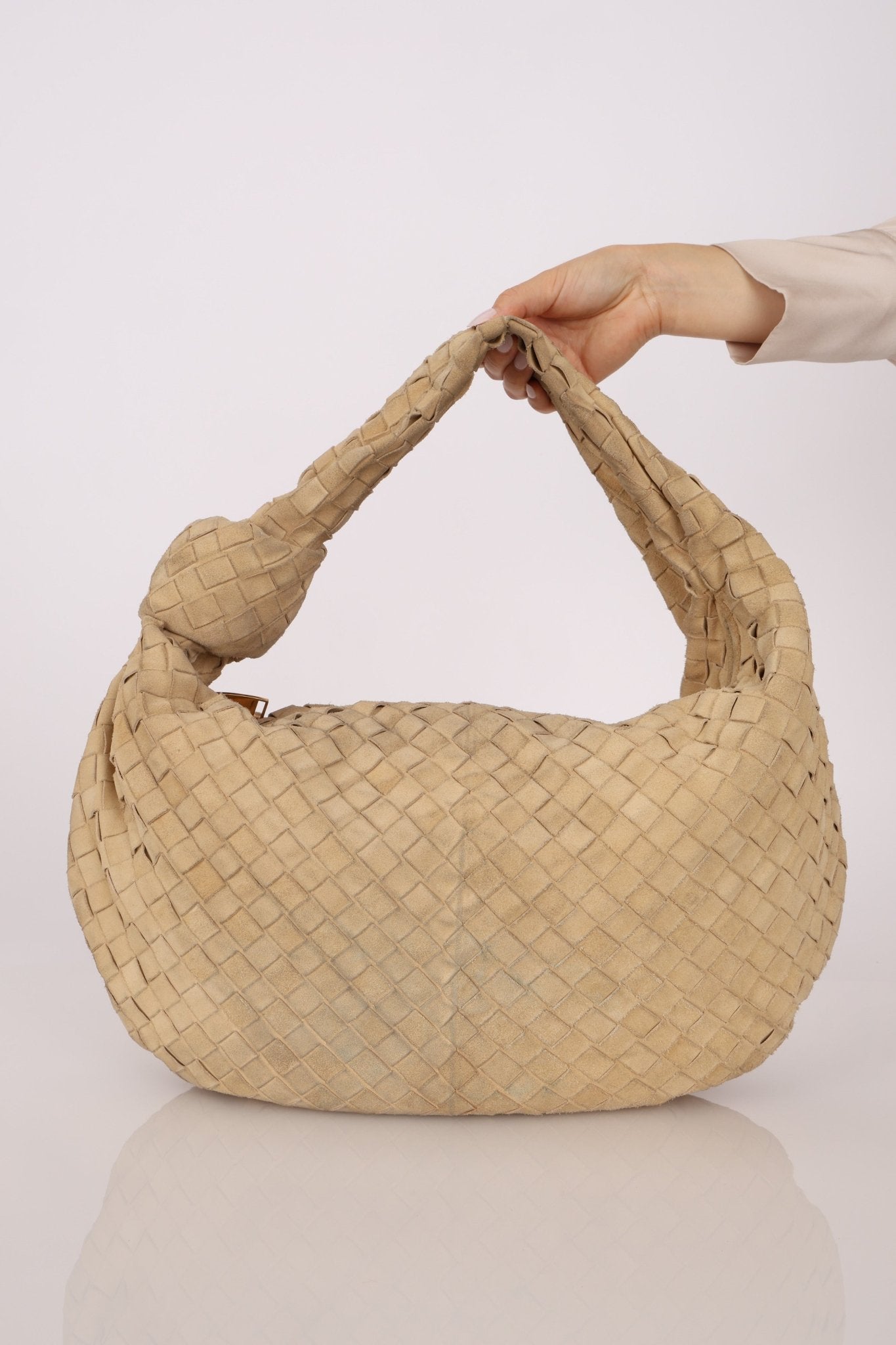 Bottega Veneta Suede Large Jodie - FashioNica