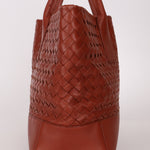 Bottega Veneta Terracotta Castaño Intrecciato Tote - FashioNica