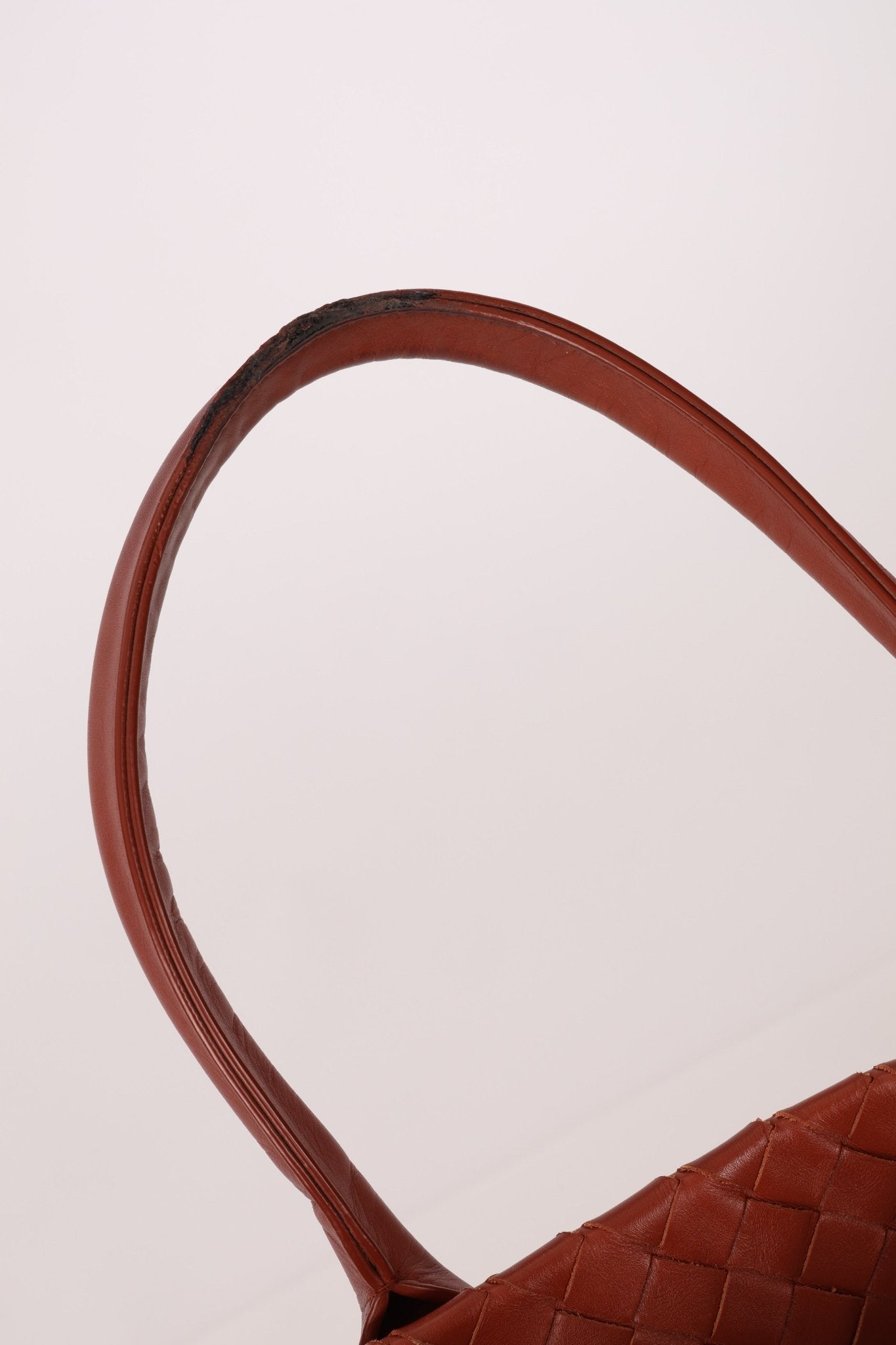 Bottega Veneta Terracotta Castaño Intrecciato Tote - FashioNica