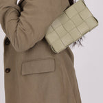 Bottega Veneta Travertine Cassette Shoulder Bag - FashioNica