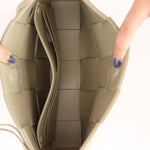 Bottega Veneta Travertine Cassette Shoulder Bag - FashioNica