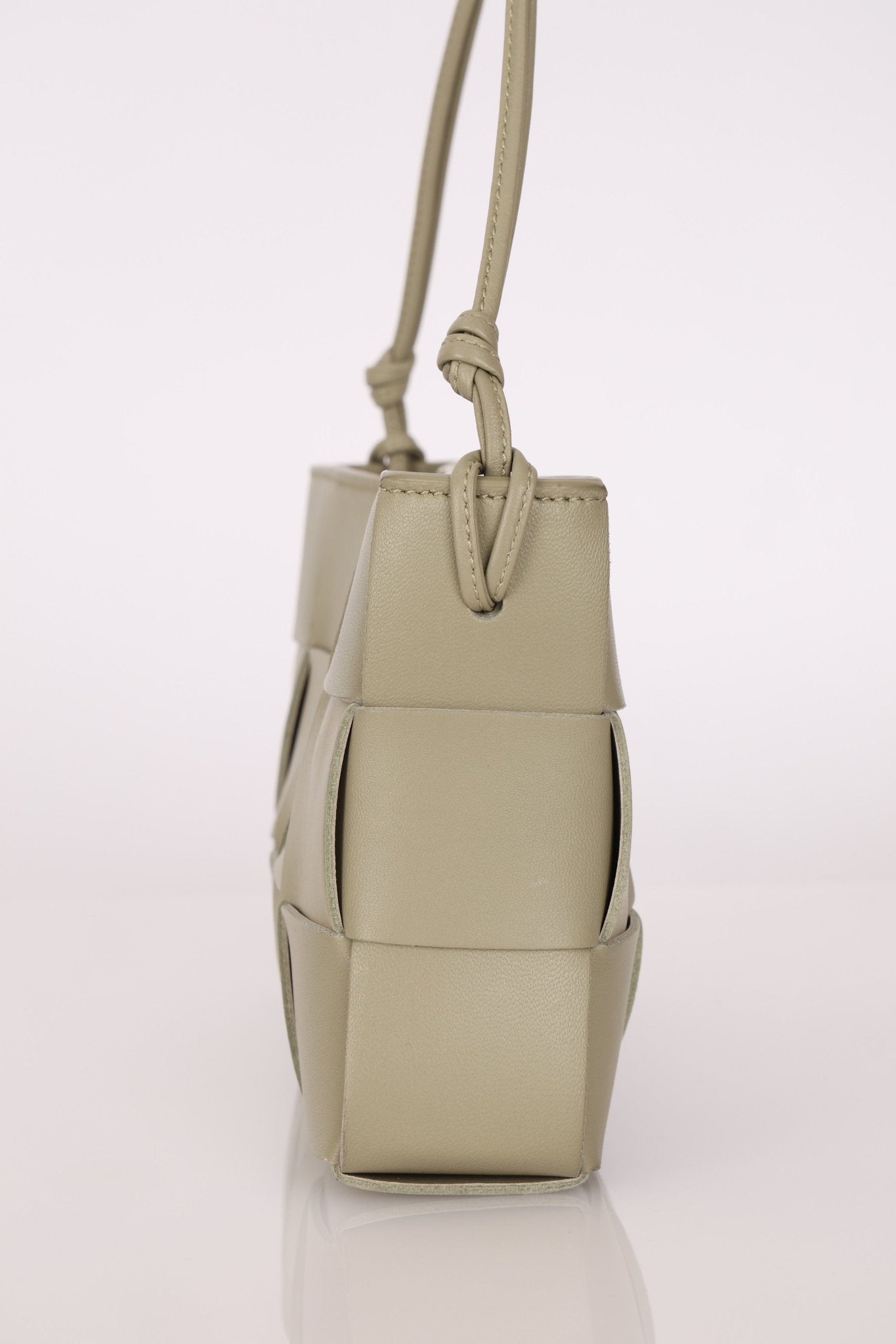 Bottega Veneta Travertine Cassette Shoulder Bag - FashioNica