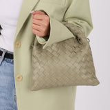 Bottega Veneta Travertine Intrecciato Mini Hop - FashioNica