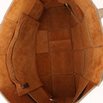 Bottega Veneta Travertine Maxi Intrecciato Large Arco Tote - FashioNica