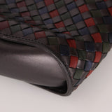 Bottega Veneta Tri - Color Intrecciato Top Handle Tote - FashioNica
