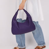 Bottega Veneta Ube Intrecciato Small Hobo - FashioNica