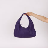 Bottega Veneta Ube Intrecciato Small Hobo - FashioNica