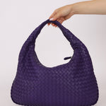 Bottega Veneta Ube Intrecciato Small Hobo - FashioNica