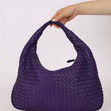 Bottega Veneta Ube Intrecciato Small Hobo - FashioNica
