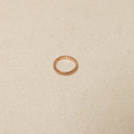 Bvlgari 18K RG Spiga Ring - FashioNica