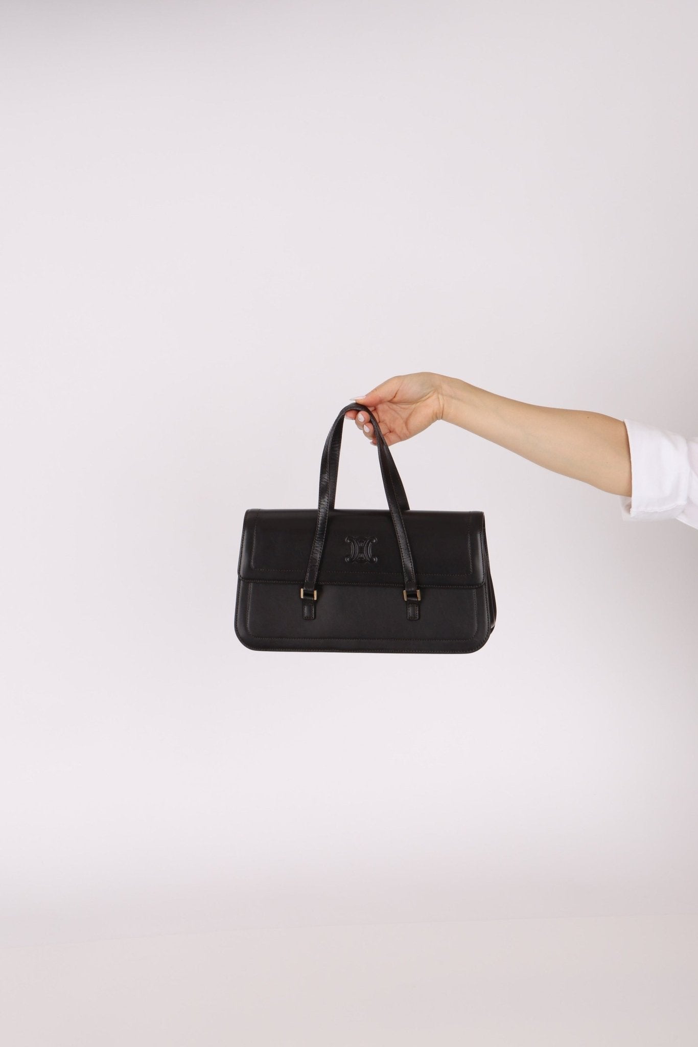 Celine 1990 Box Triomphe Baguette Bag - FashioNica