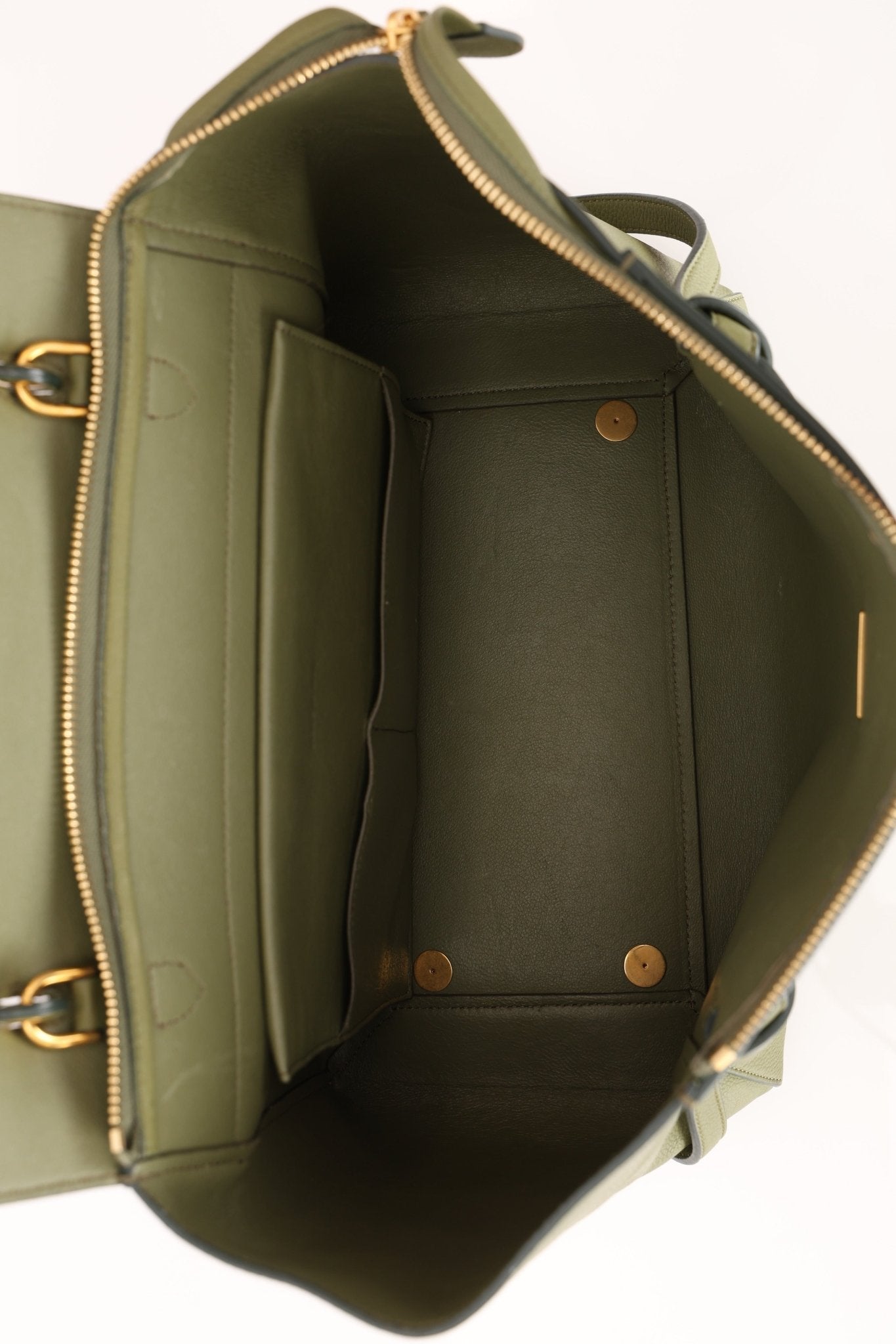 Celine 2017 Khaki Mini Belt Bag - FashioNica