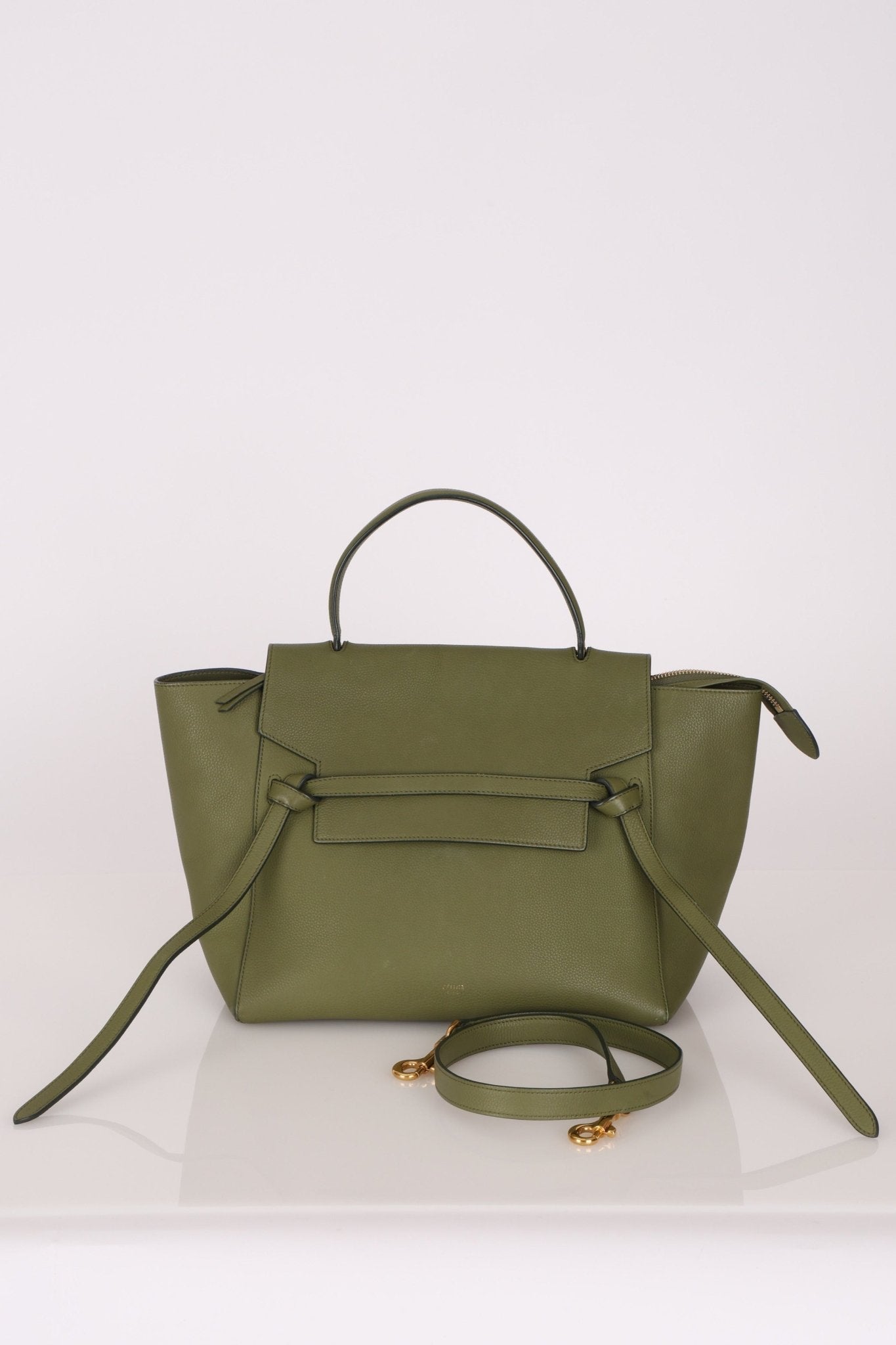 Celine 2017 Khaki Mini Belt Bag - FashioNica