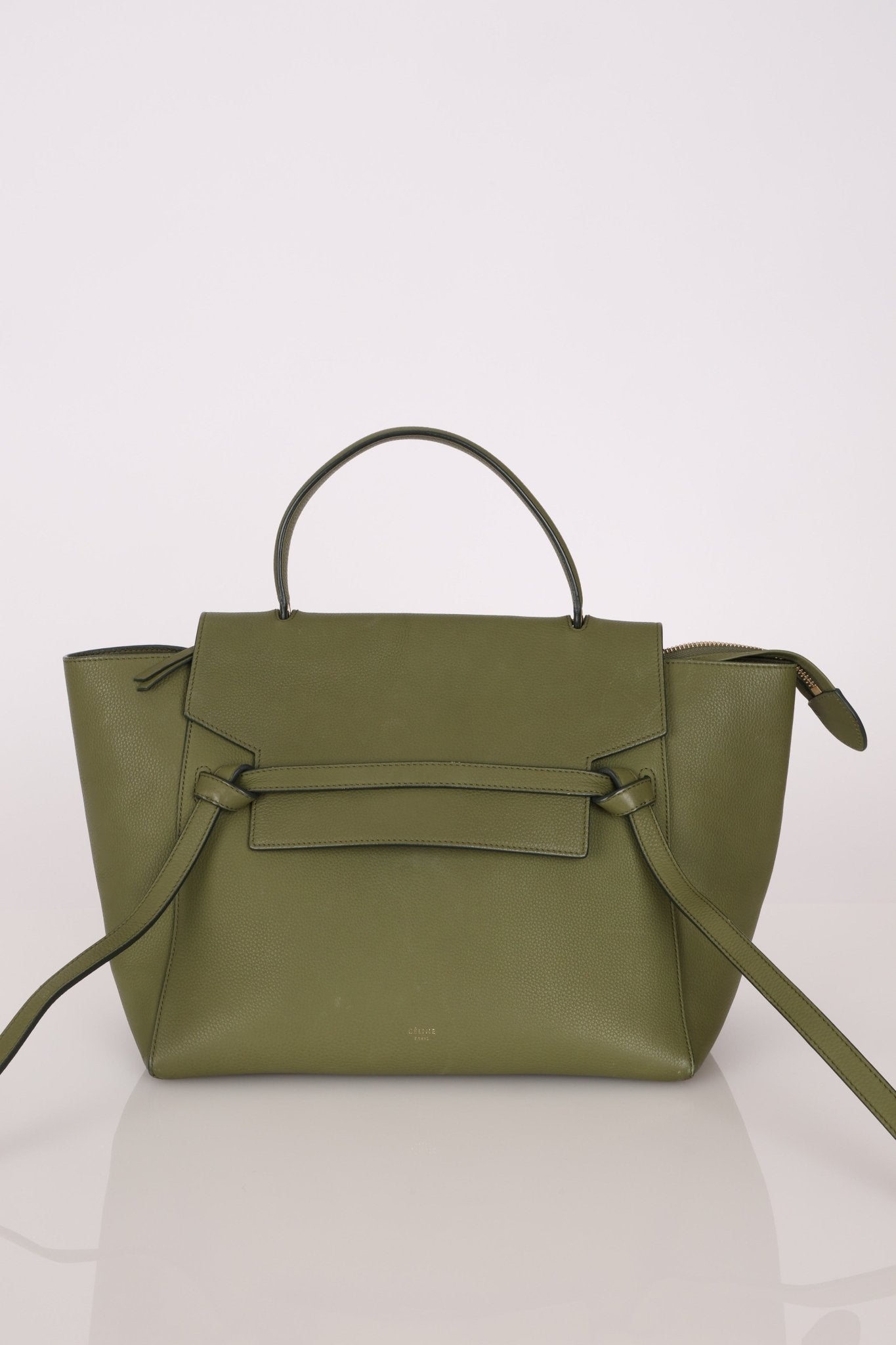 Celine 2017 Khaki Mini Belt Bag - FashioNica