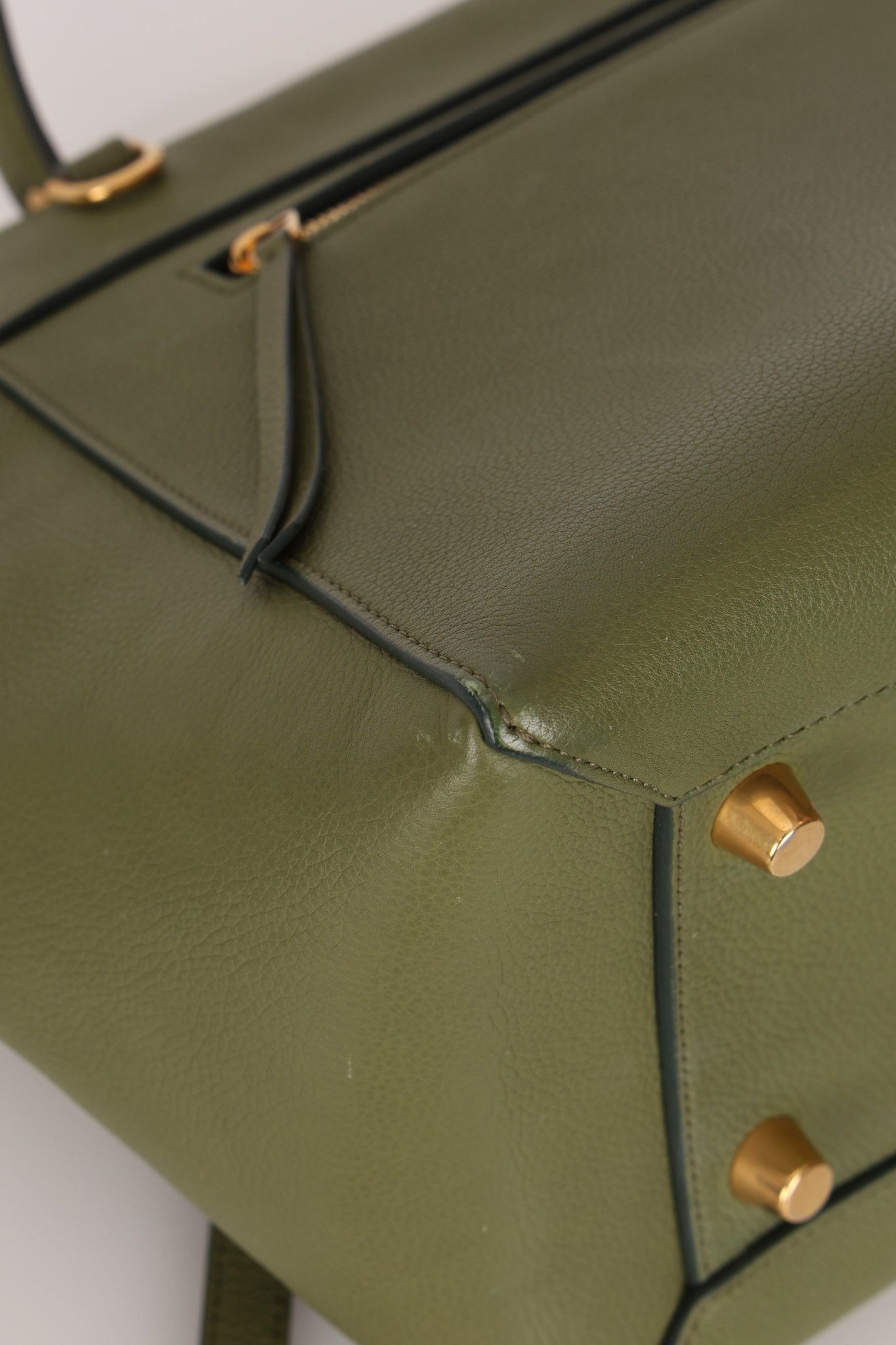 Celine 2017 Khaki Mini Belt Bag - FashioNica