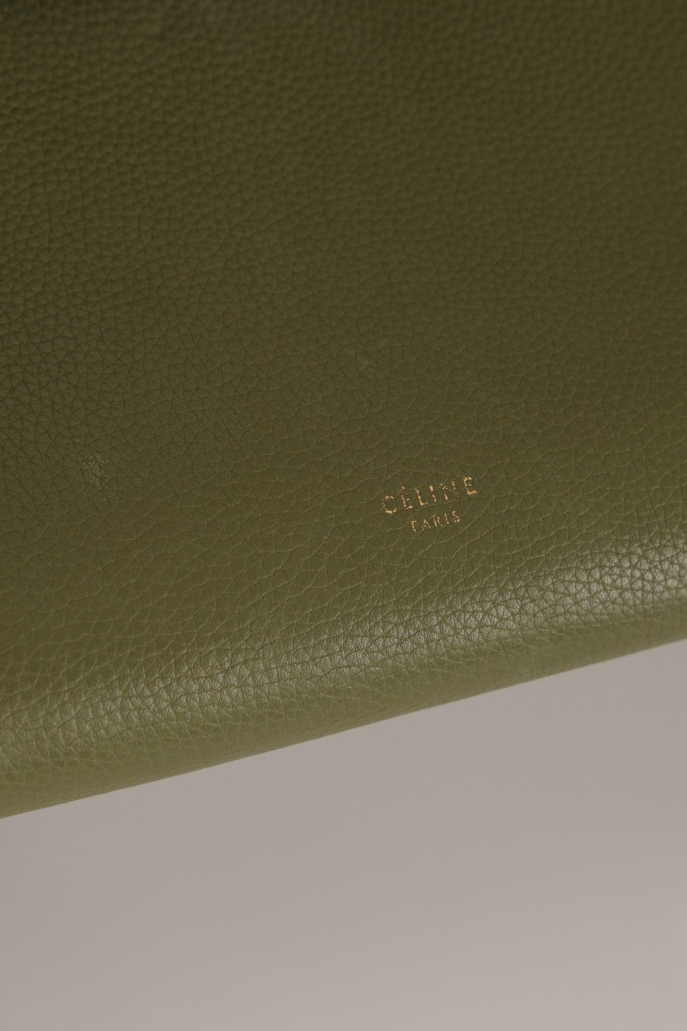 Celine 2017 Khaki Mini Belt Bag - FashioNica