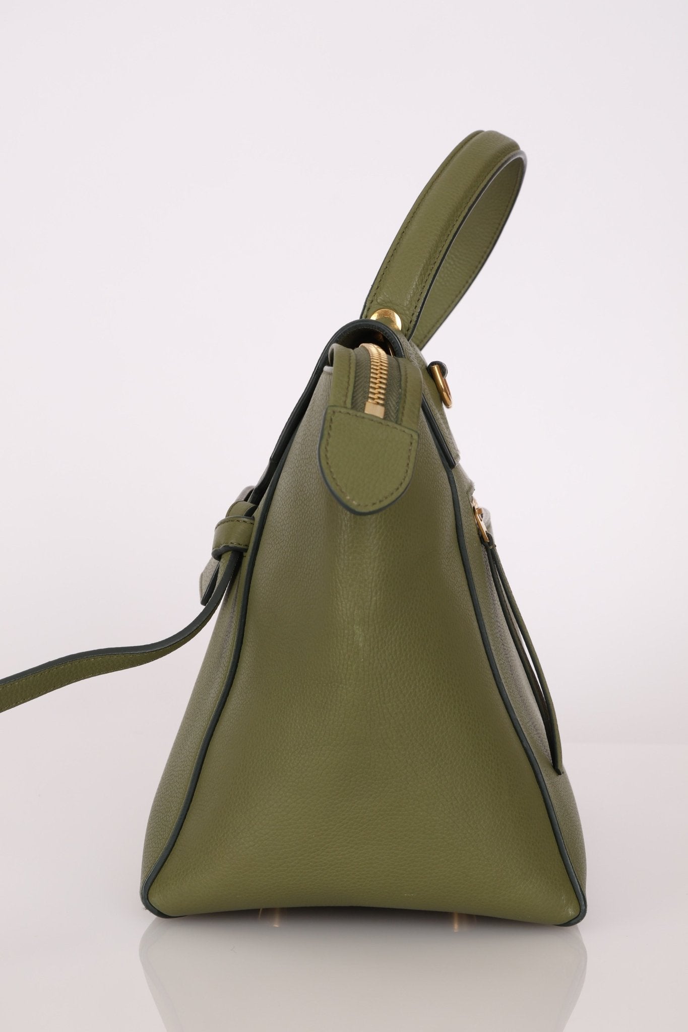 Celine 2017 Khaki Mini Belt Bag - FashioNica