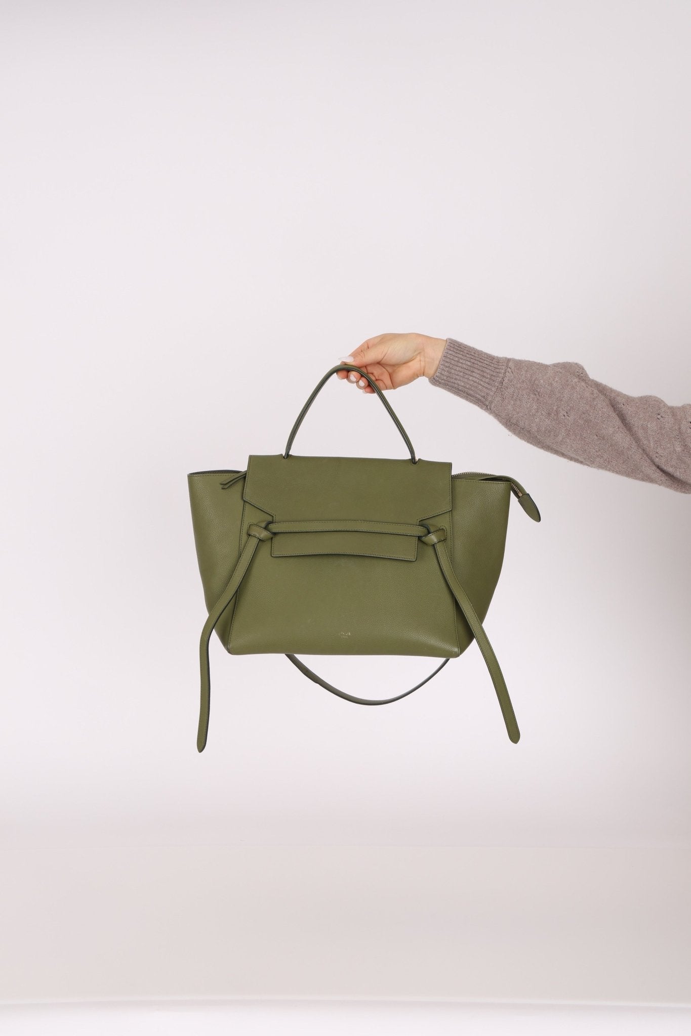 Celine 2017 Khaki Mini Belt Bag - FashioNica