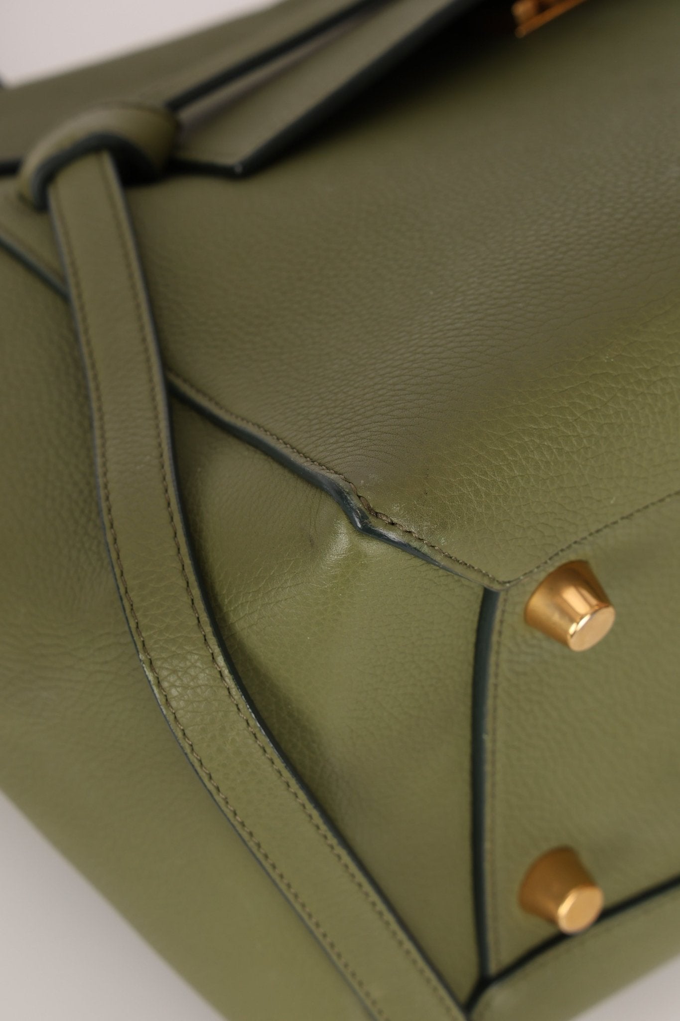 Celine 2017 Khaki Mini Belt Bag - FashioNica