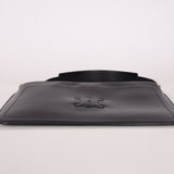 Celine Black Leather Macadam Pochette - FashioNica
