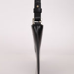 Celine Black Leather Macadam Pochette - FashioNica