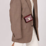 Celine Brown Triomphe Tri - fold Wallet - FashioNica