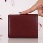 Celine Brown Triomphe Tri - fold Wallet - FashioNica