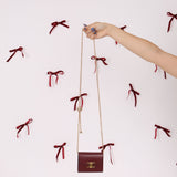 Celine Brown Triomphe Tri - fold Wallet - FashioNica