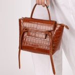 Celine Croc Embossed Nano Belt Bag - FashioNica
