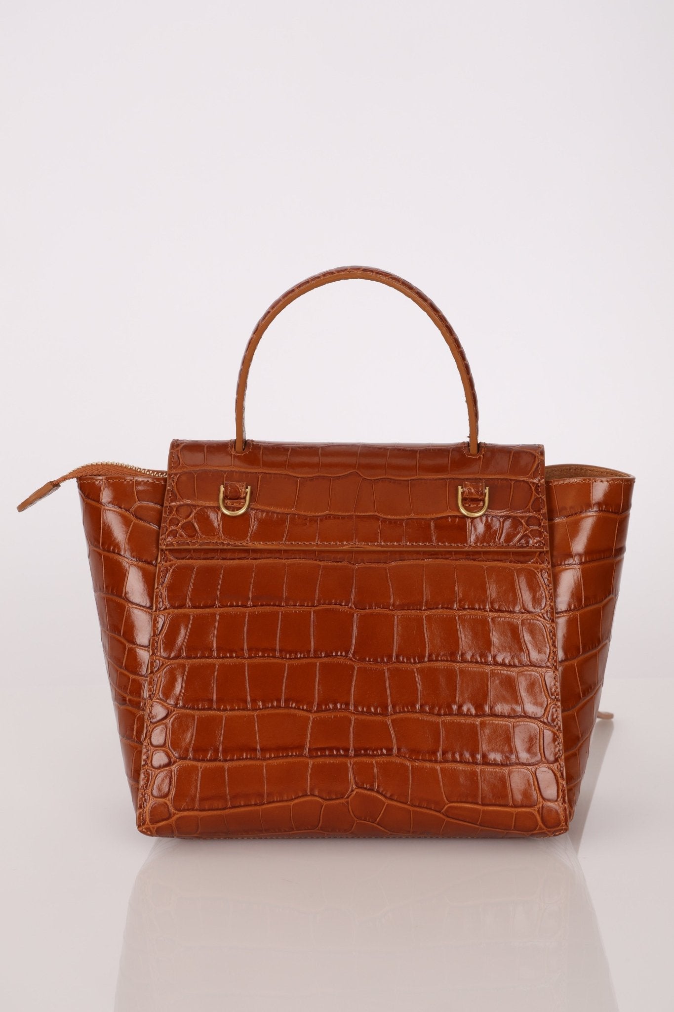 Celine Croc Embossed Nano Belt Bag - FashioNica