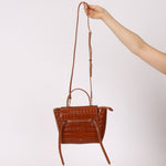 Celine Croc Embossed Nano Belt Bag - FashioNica