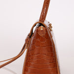 Celine Croc Embossed Nano Belt Bag - FashioNica