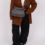 Celine Denim Triomphe Front Pocket Shoulder Bag - FashioNica