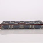 Celine Denim Triomphe Kisslock Wallet - FashioNica