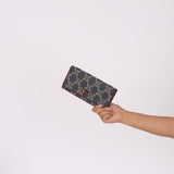 Celine Denim Triomphe Kisslock Wallet - FashioNica