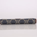 Celine Denim Triomphe Kisslock Wallet - FashioNica