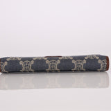 Celine Denim Triomphe Kisslock Wallet - FashioNica